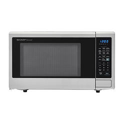 Sharp Carousel 1.4 Cu. Ft. 1000W Countertop Microwave Oven with Orville Redenbachers Popcorn Preset