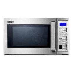 Summit Appliance Summit SCM1000SS 0.9 cu ft Capacity Commercial Countertop Microwave with 1000 Cooking Watts in Stainless Steel