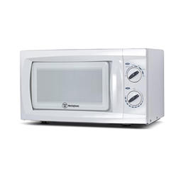 Westinghouse Commercial Chef Counter Top Rotary Microwave Oven 0.6 Cubic Feet, 600 Watt, White, CHM660W