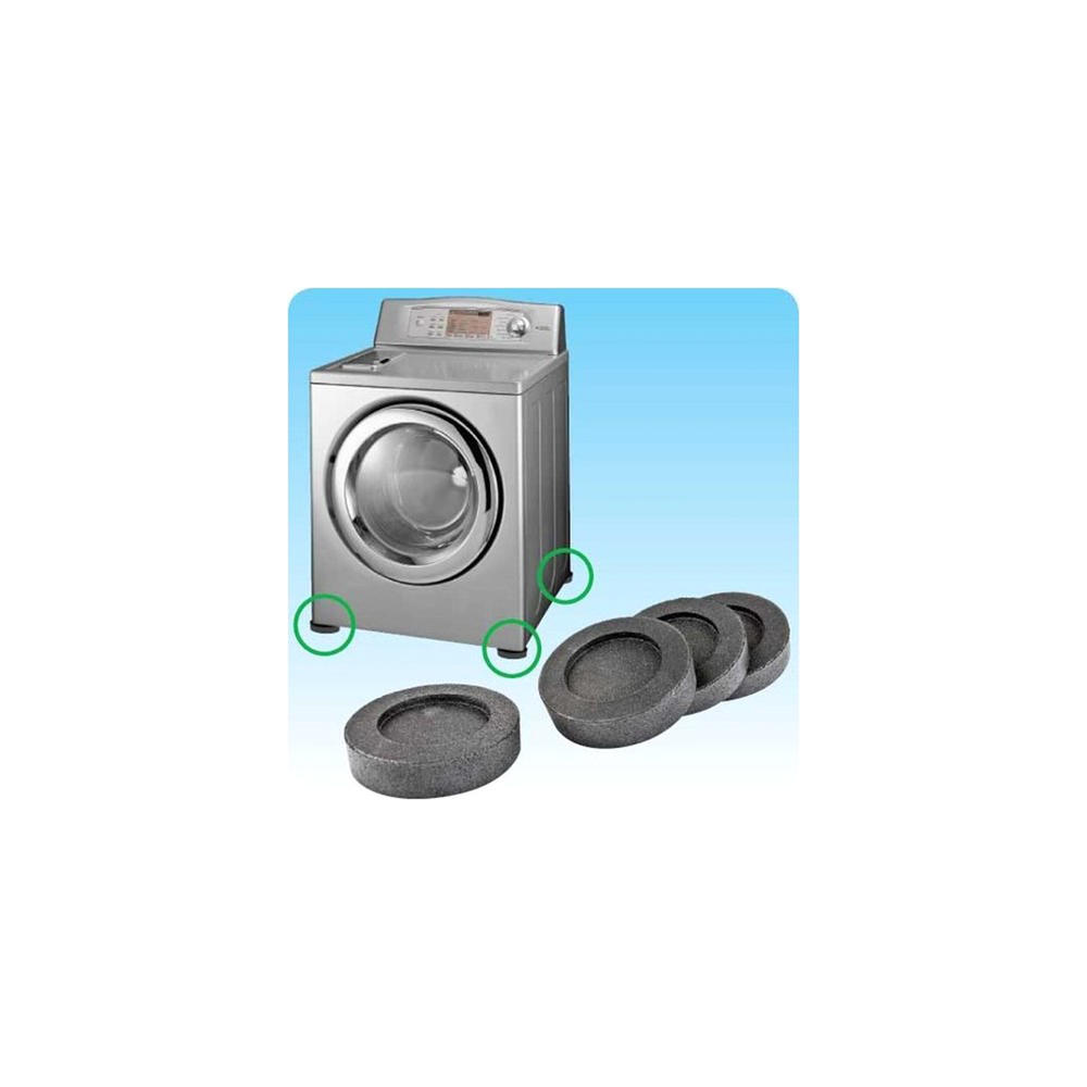 B GREEN INNOVATIONS W10287227RM Set of 4 Vibe Away Washing Machine Anti-Vibration Pads