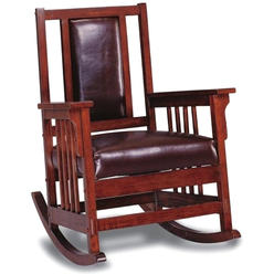 Wood Desk Chair Mission Style