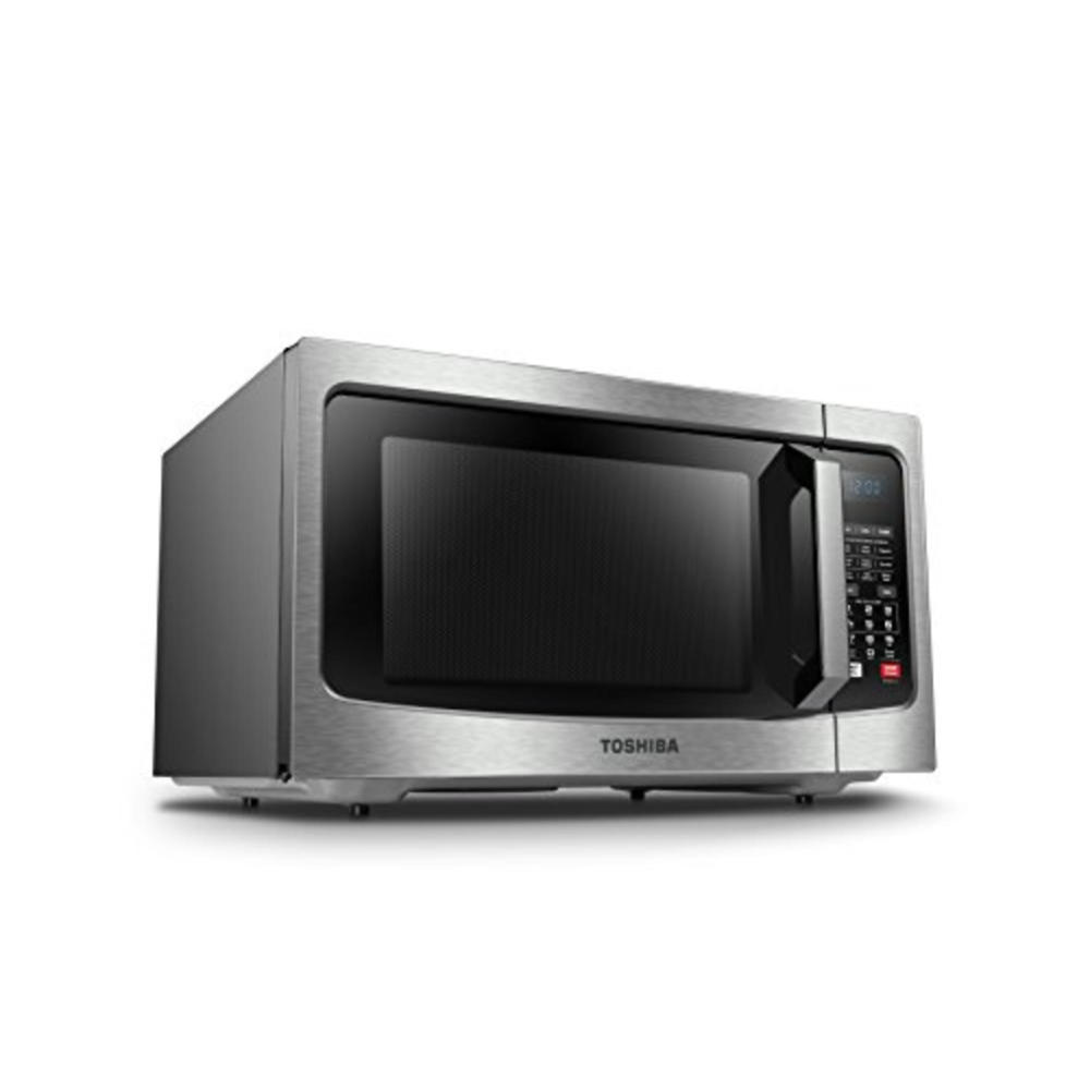 Toshiba EC042A5C-SS 1.5cu.ft. Smart Sensor Microwave Oven with Convection - Black