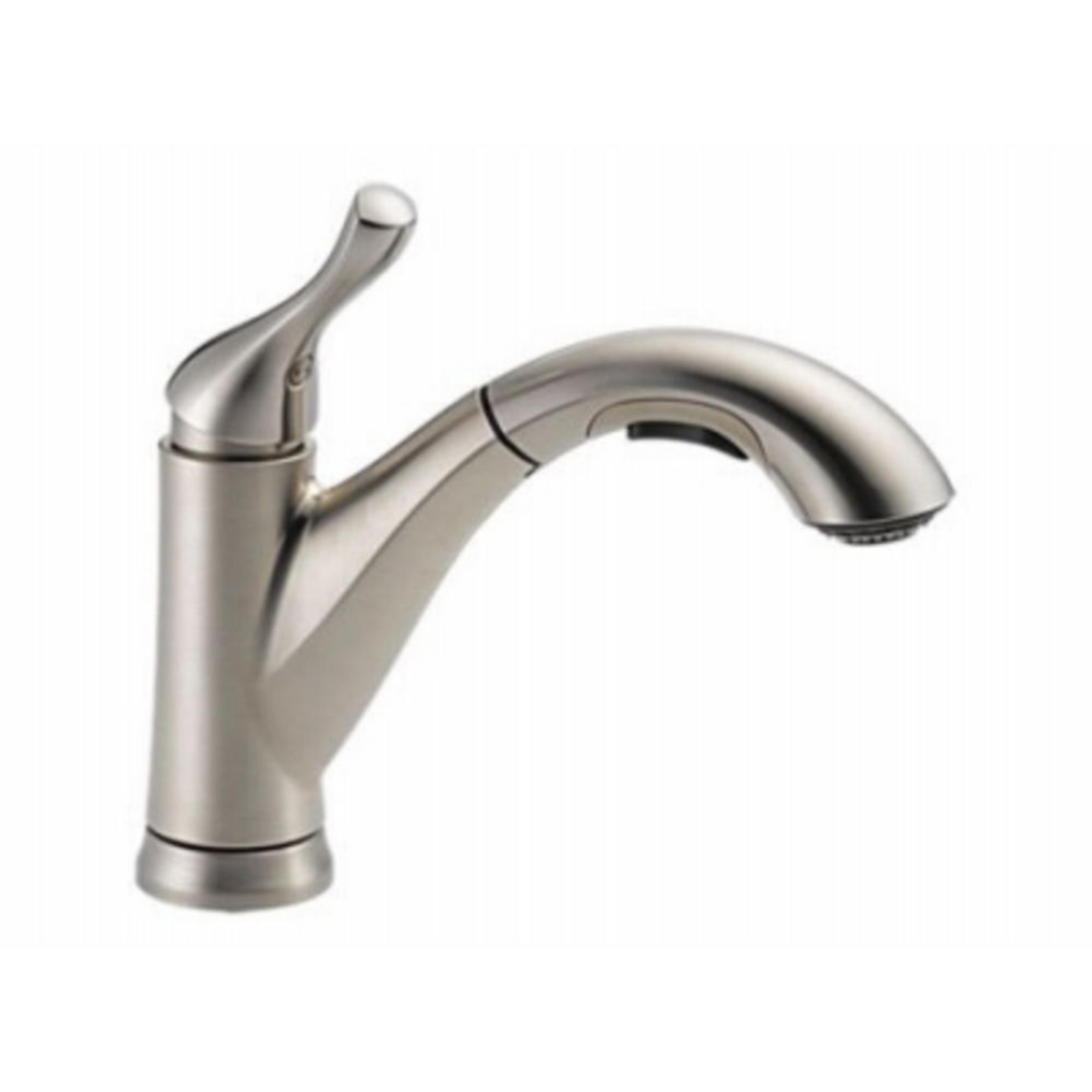 Delta Faucet Grant Metal Single Handle Pull-Out Spray Kitchen Faucet - Stainless Steel