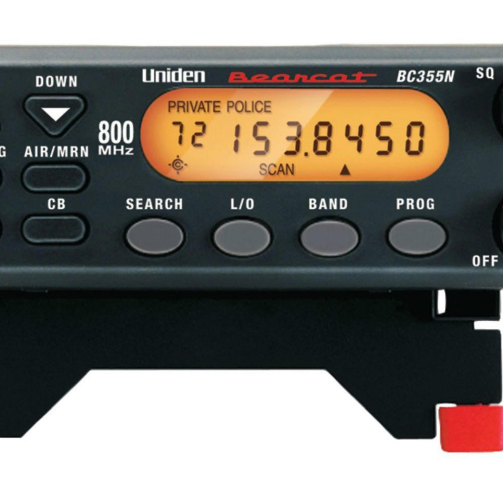 Uniden 800Mhz Base Mobile Scanner with Backlit LCD Display