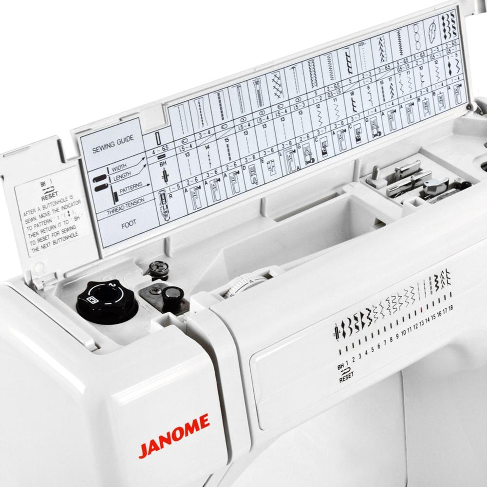 Janome HD3000  Heavy Duty Sewing Machine with 19 Built-in Stitches