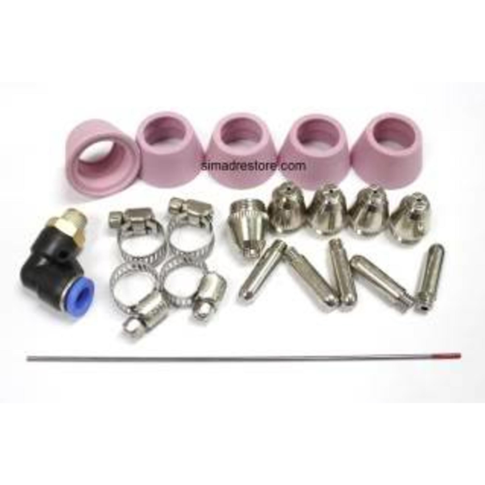 Plasmaschneider Simadre® 25 Pilotbogenspitzen & 1 Abstandshalter 50Dp