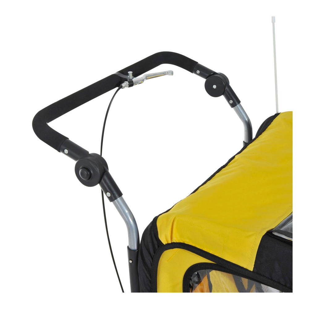 aosom elite ii bike trailer