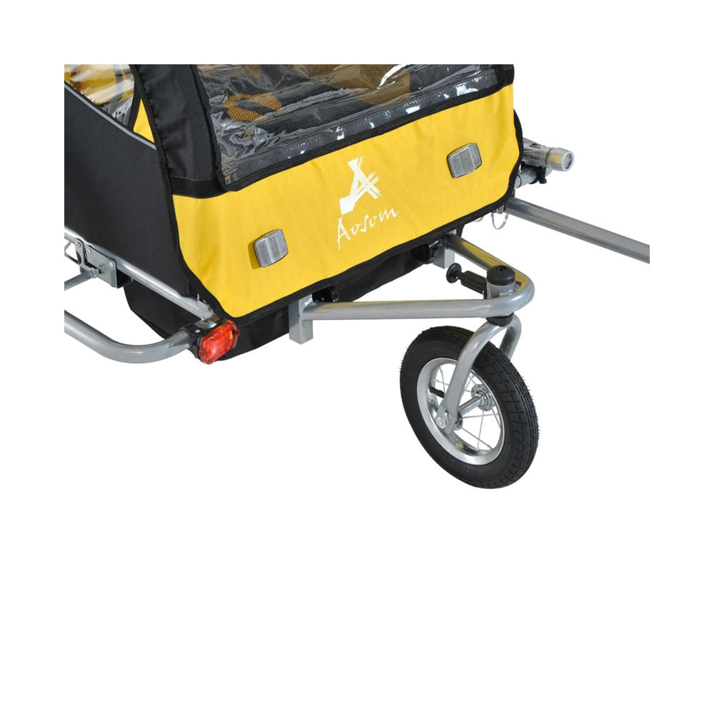aosom elite ii bike trailer