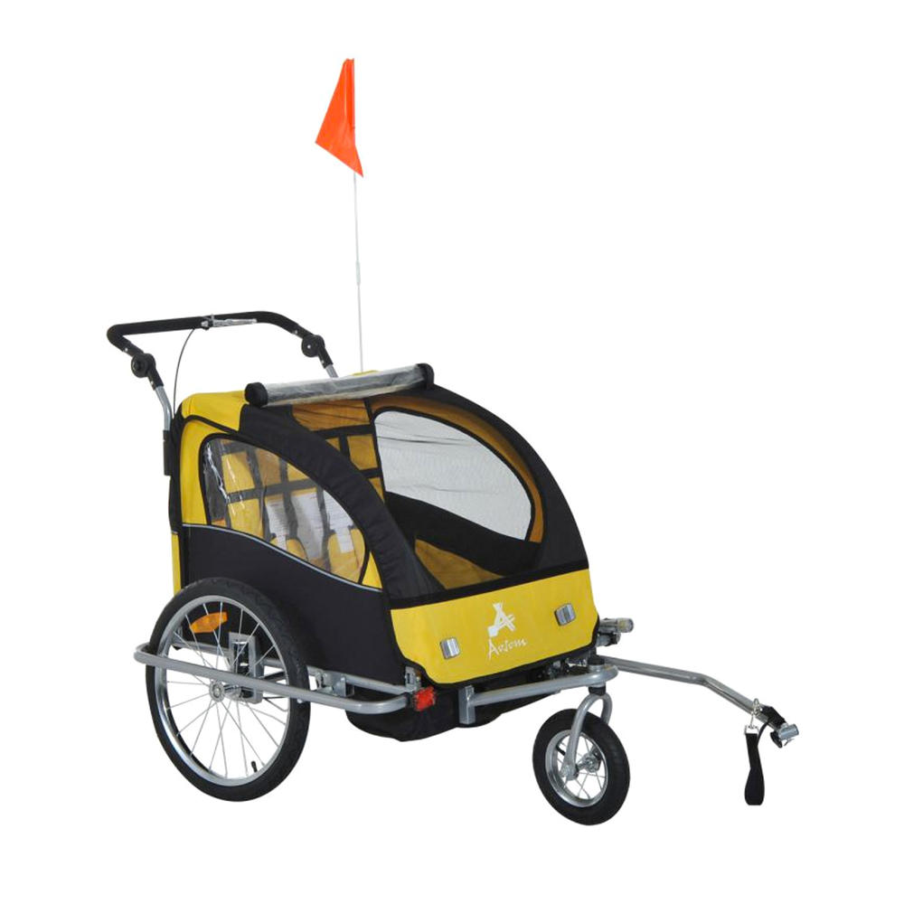 aosom elite ii bike trailer