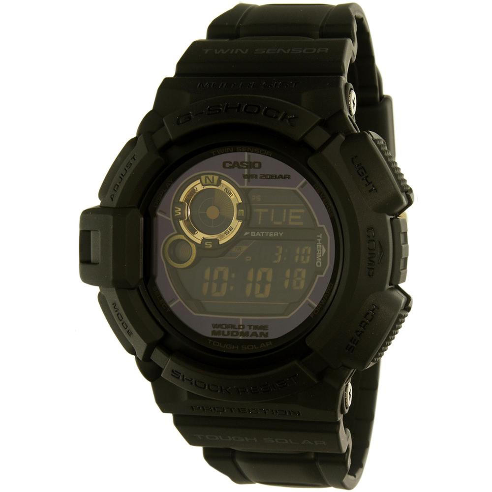 Casio G9300GB-1 Men's G-Shock Sport Solar Quartz Watch - Black