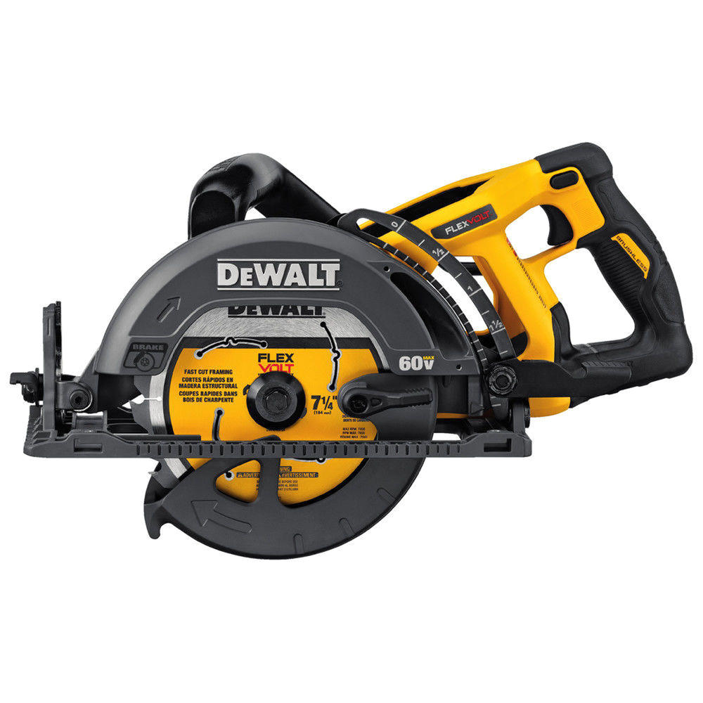 DeWalt DCS577B 60V 7-1/4" Worm Drive Style Circular Saw