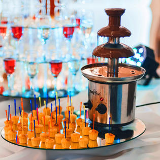 Koolatron TCCFS02 Stainless Steel Chocolate Fountain