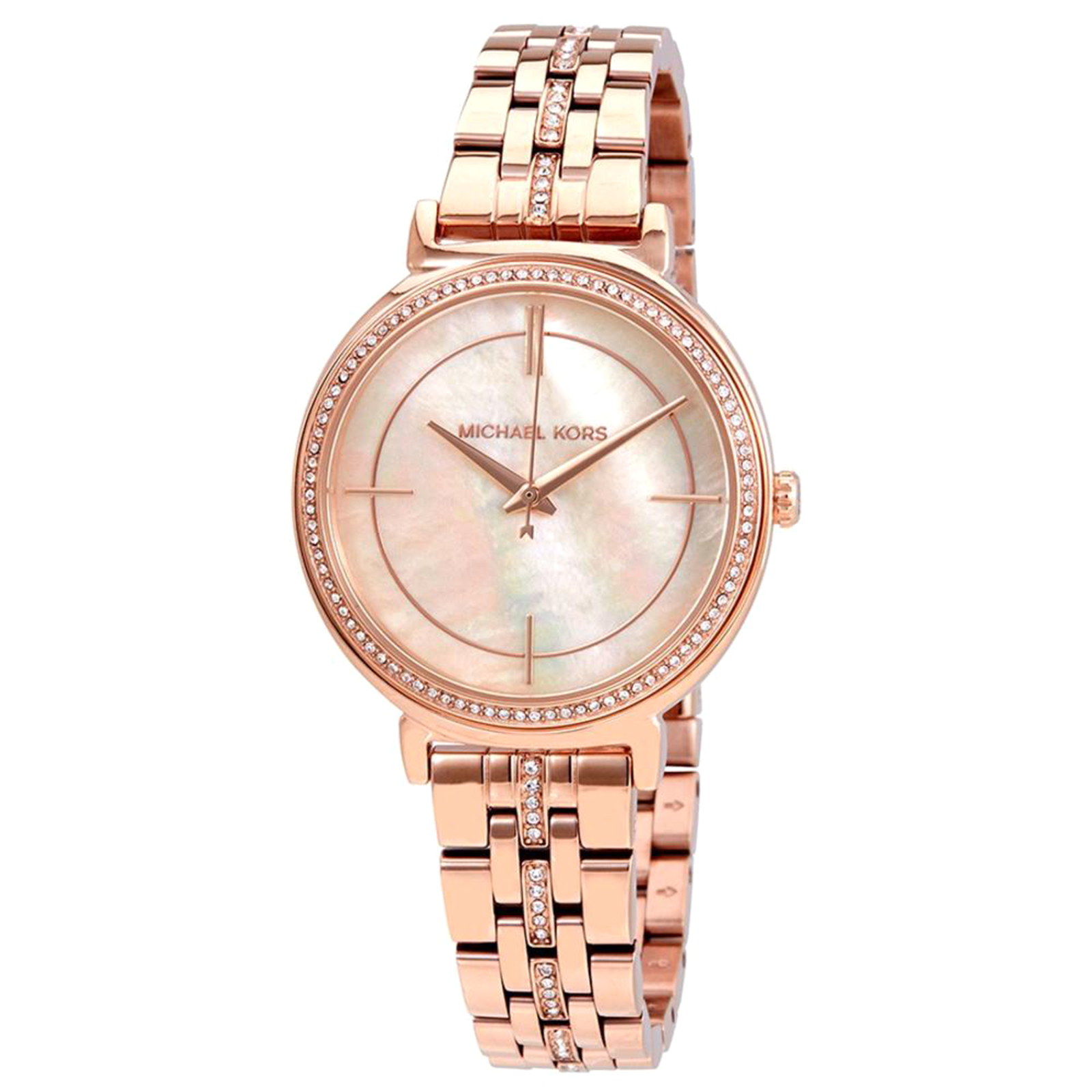 Michael Kors MK3643 Women's Cinthia Stainless Steel Watch - Rose Gold