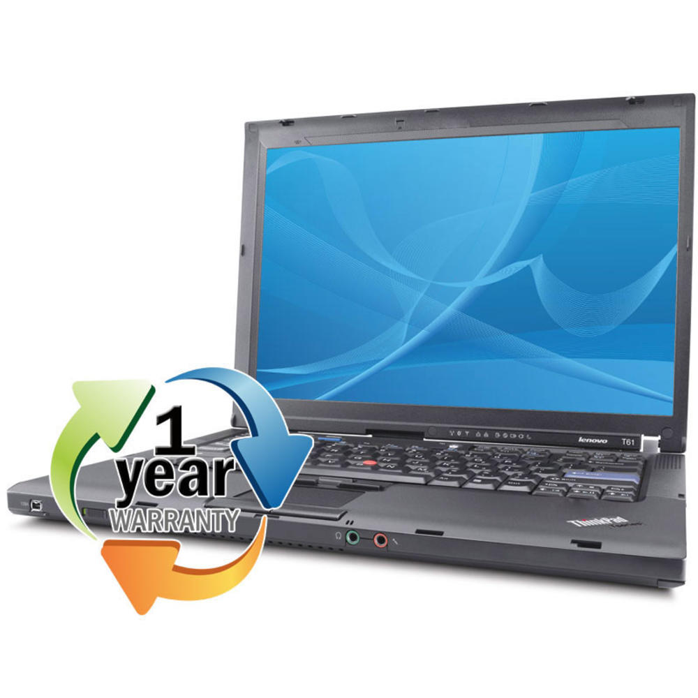 IBM ThinkPad T61 Laptop with Intel Core 2 Duo 2GHz Processor