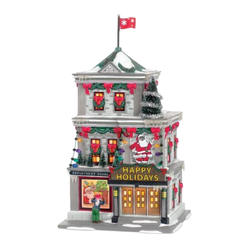 Dept 56 Department 56 A Christmas Story Village Happy Holiday Department Store Lit Building, 9.45 Inch, Multicolor
