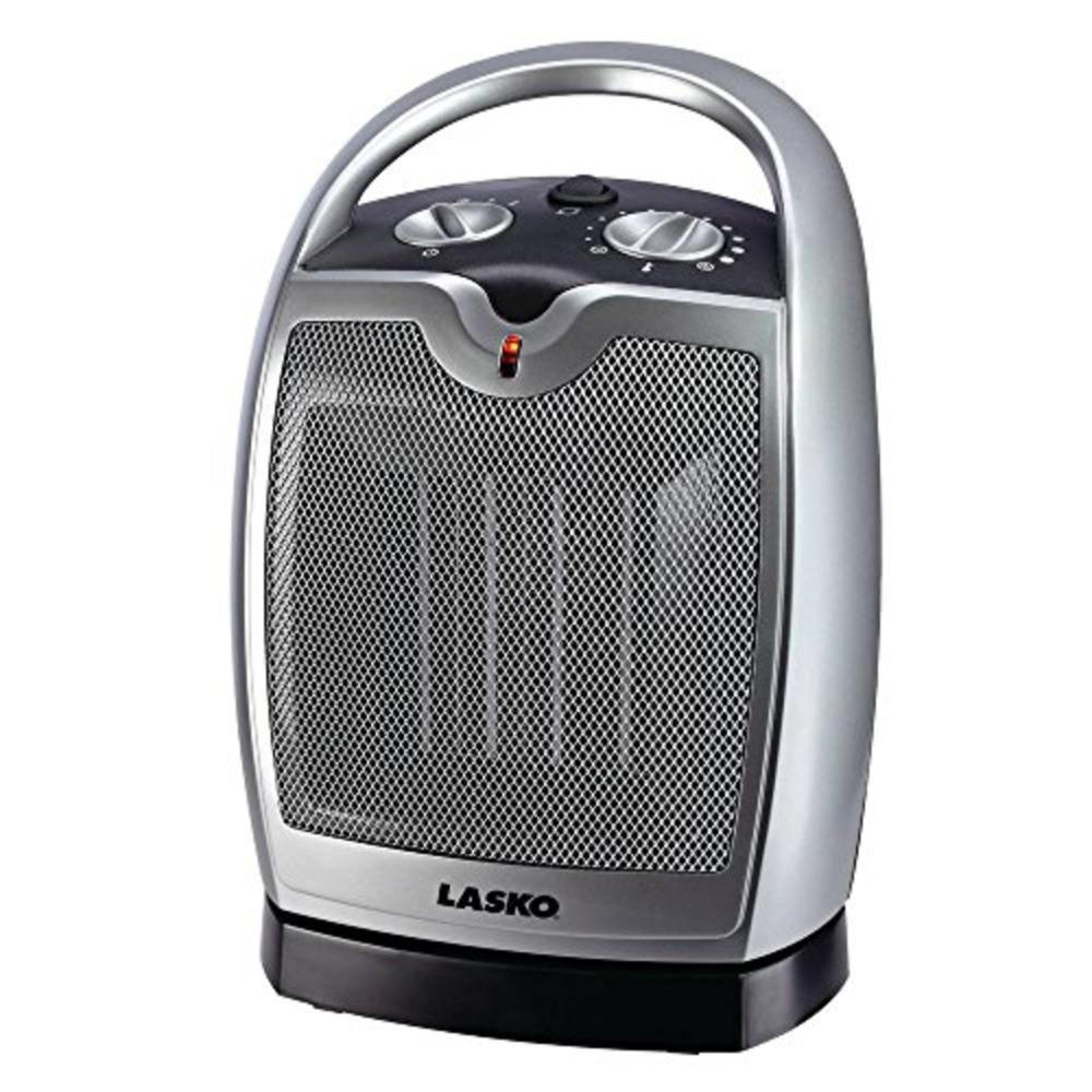 Lasko Products 5409 Oscillating Ceramic Tabletop Floor Heater with Thermostat