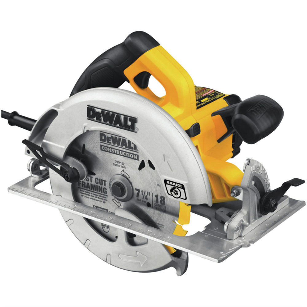 DeWalt 7-1/4" Circular Saw Kit with Electric Brake