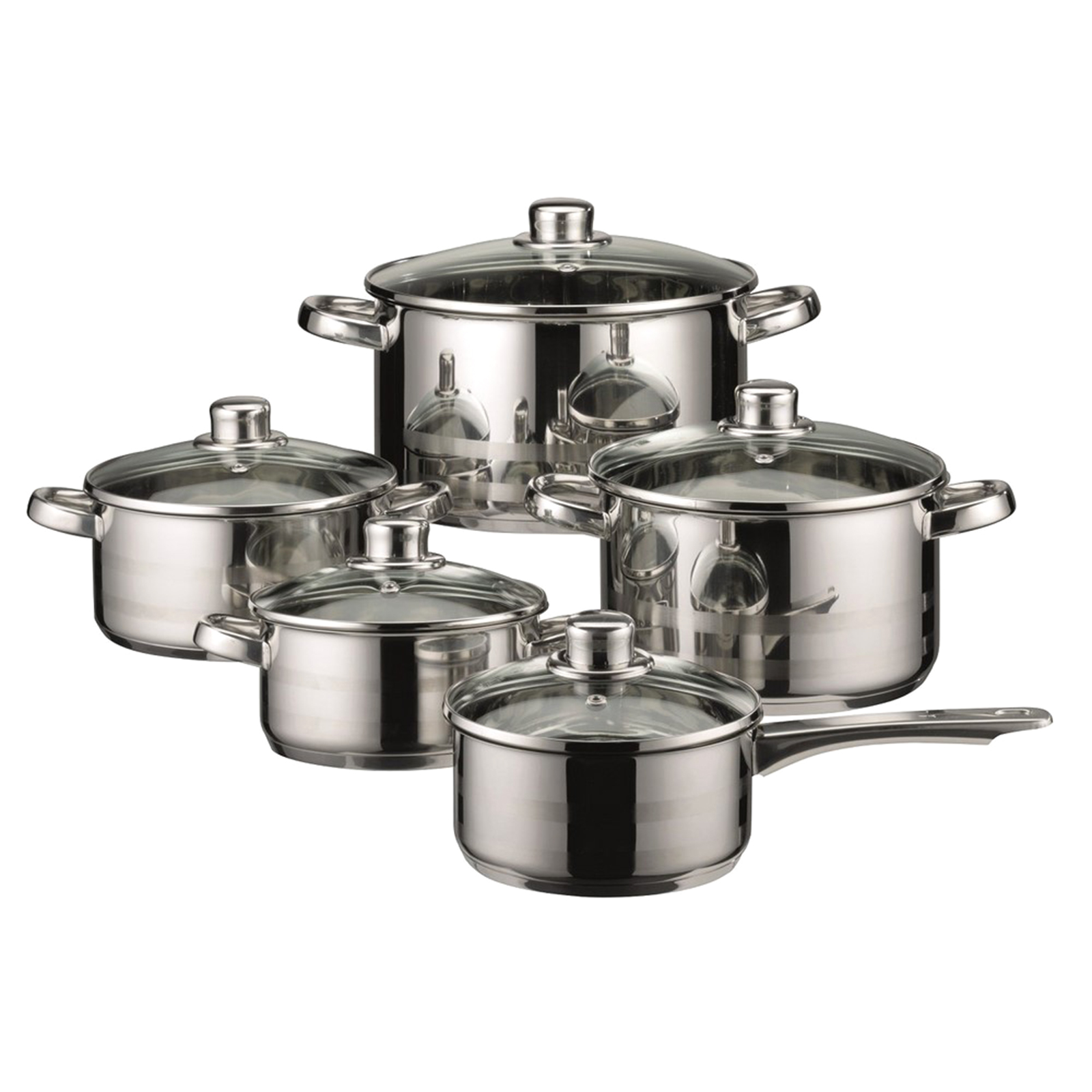 ELO Cookware Skyline 10pc. Stainless Steel Induction Cookware Set