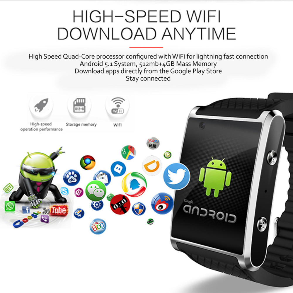 Android 5.1 smartwatch store by indigi