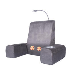 Carepeutic Bed Lounger with Heated Vibration Back Massage and Reading Light