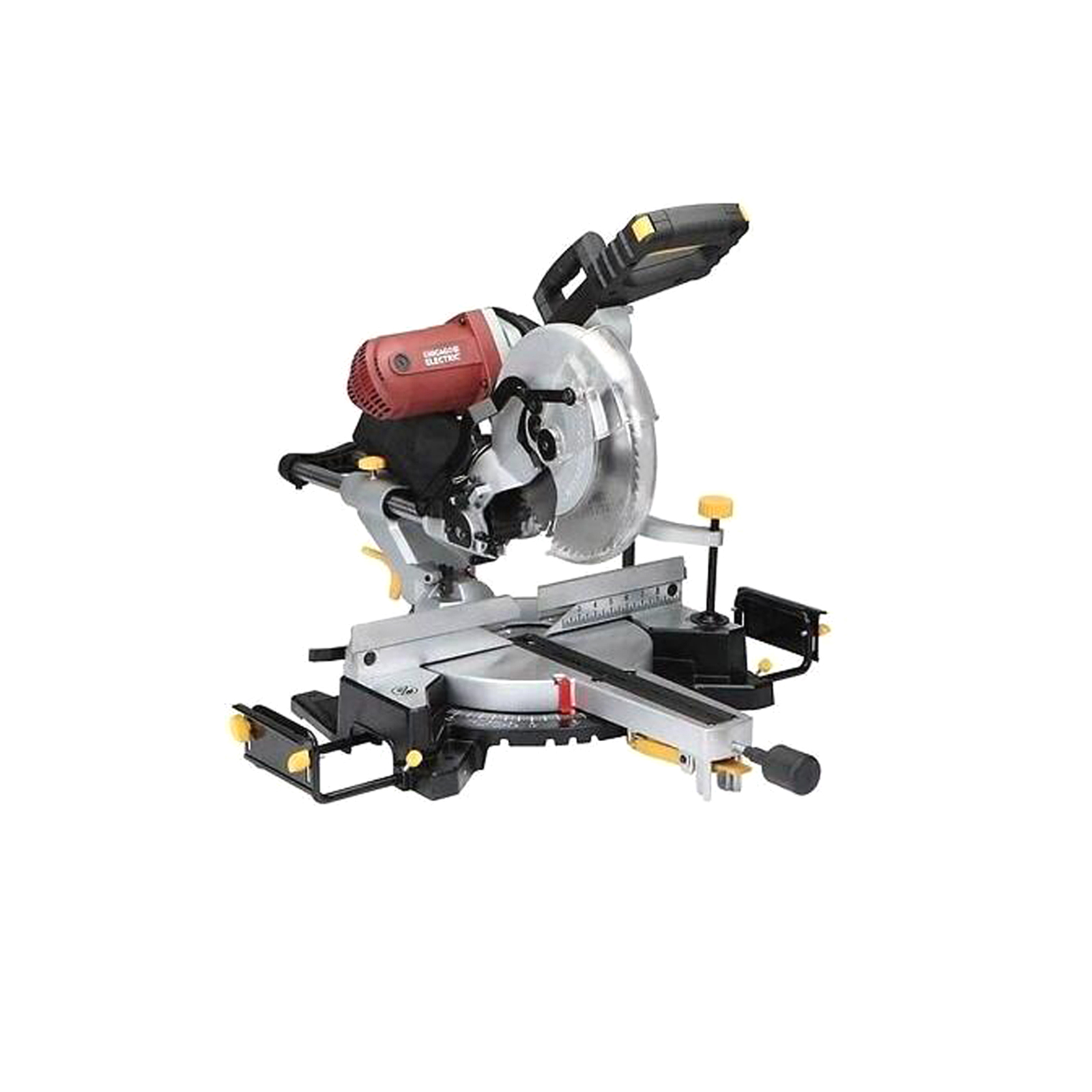 CHICAGO ELECTRIC 15A 12" Double-Bevel Sliding Compound Miter Saw with Laser Guide