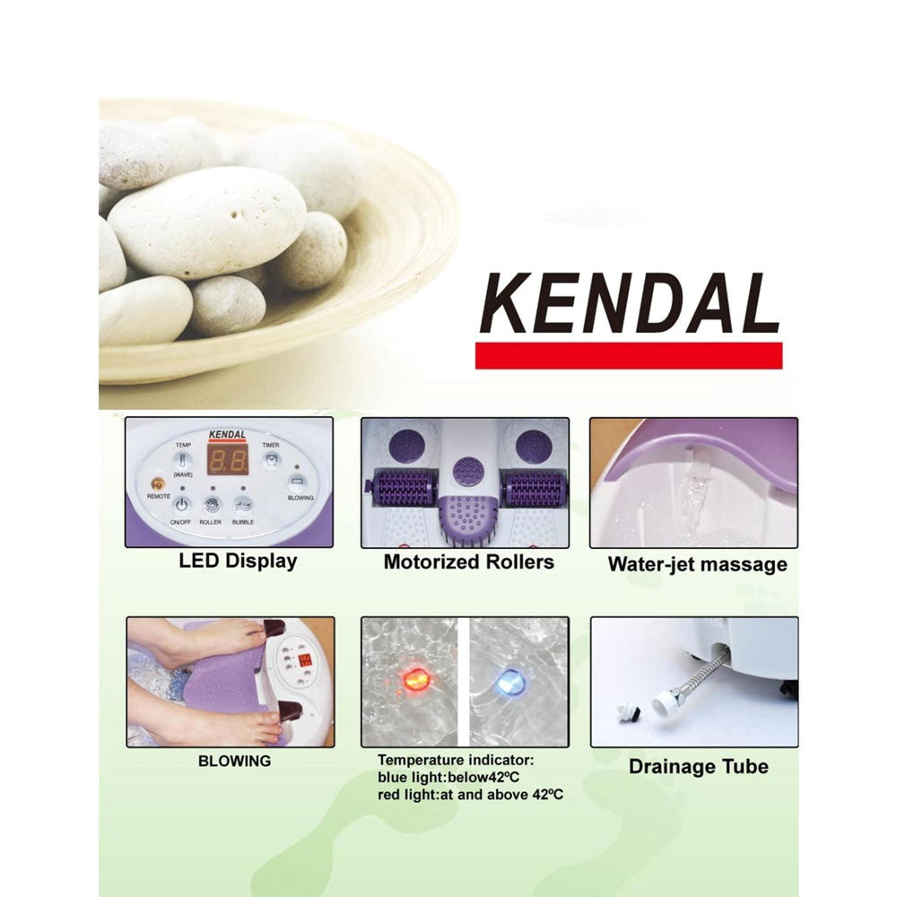 Kendal SIFBD1023 Foot Spa Bath Massager