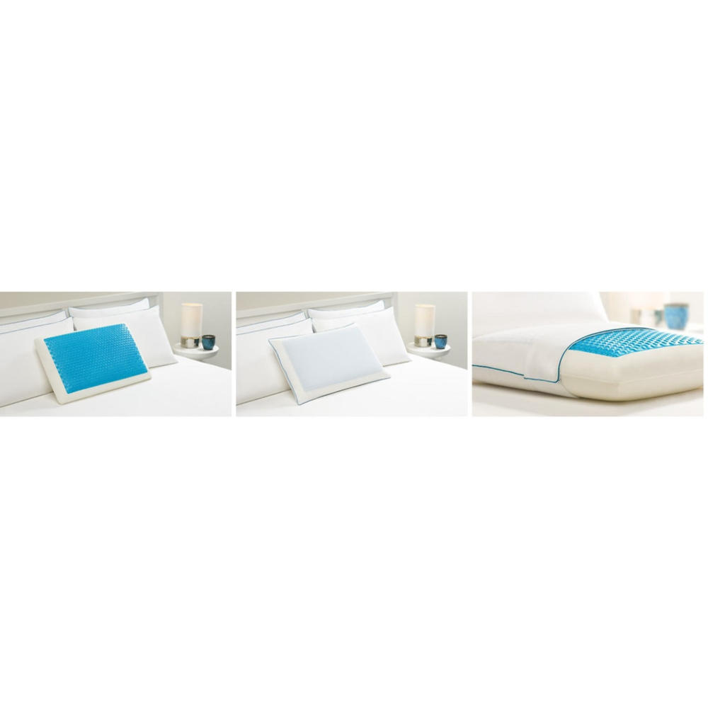 Comfort Revolution Hydraluxe Gel and Bubble Foam Bed Pillow