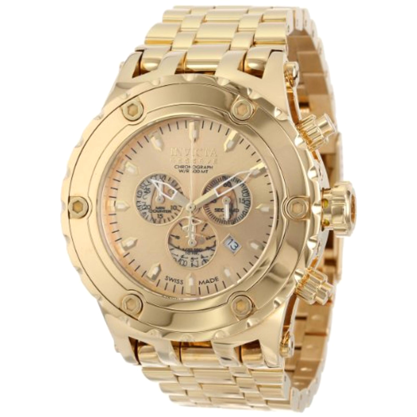 Big Sale, NWT Invicta 18k gold watch Invicta 18K Men main image 2