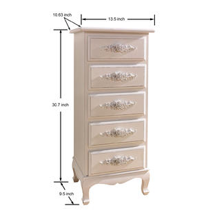 Pier Surplus Antique Shabby Chic Chest Sears Marketplace
