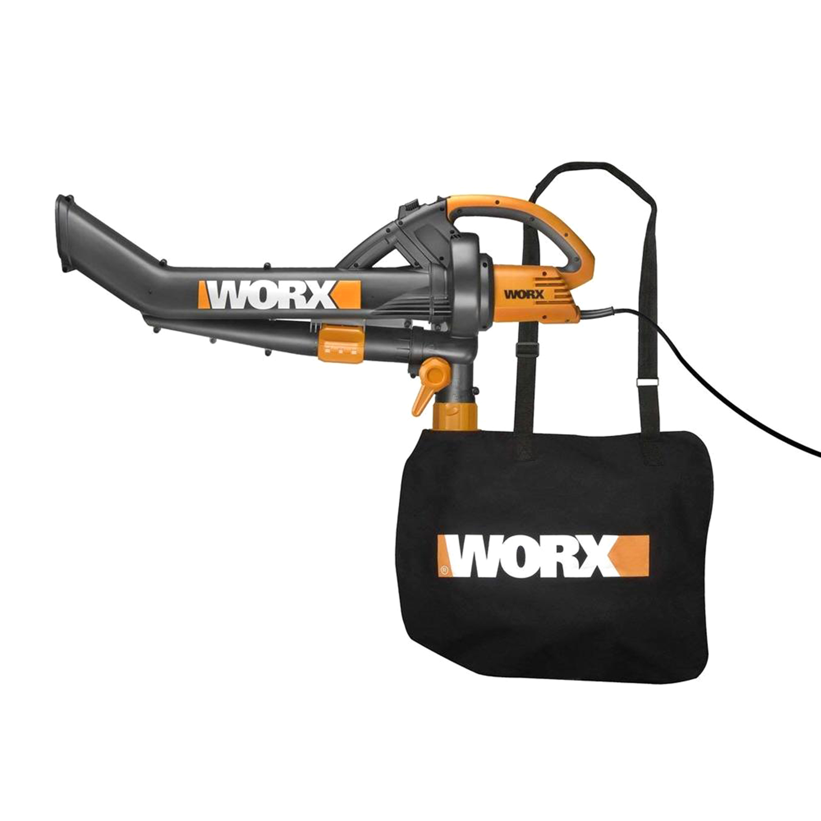 Worx TRUE13513 Trivac Wg500 12A All-in-One Electric Blower Mulcher Vacuum