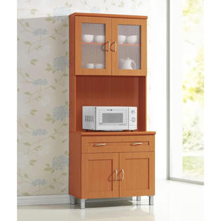 Hodedah Wooden Kitchen Cabinet Sears Marketplace