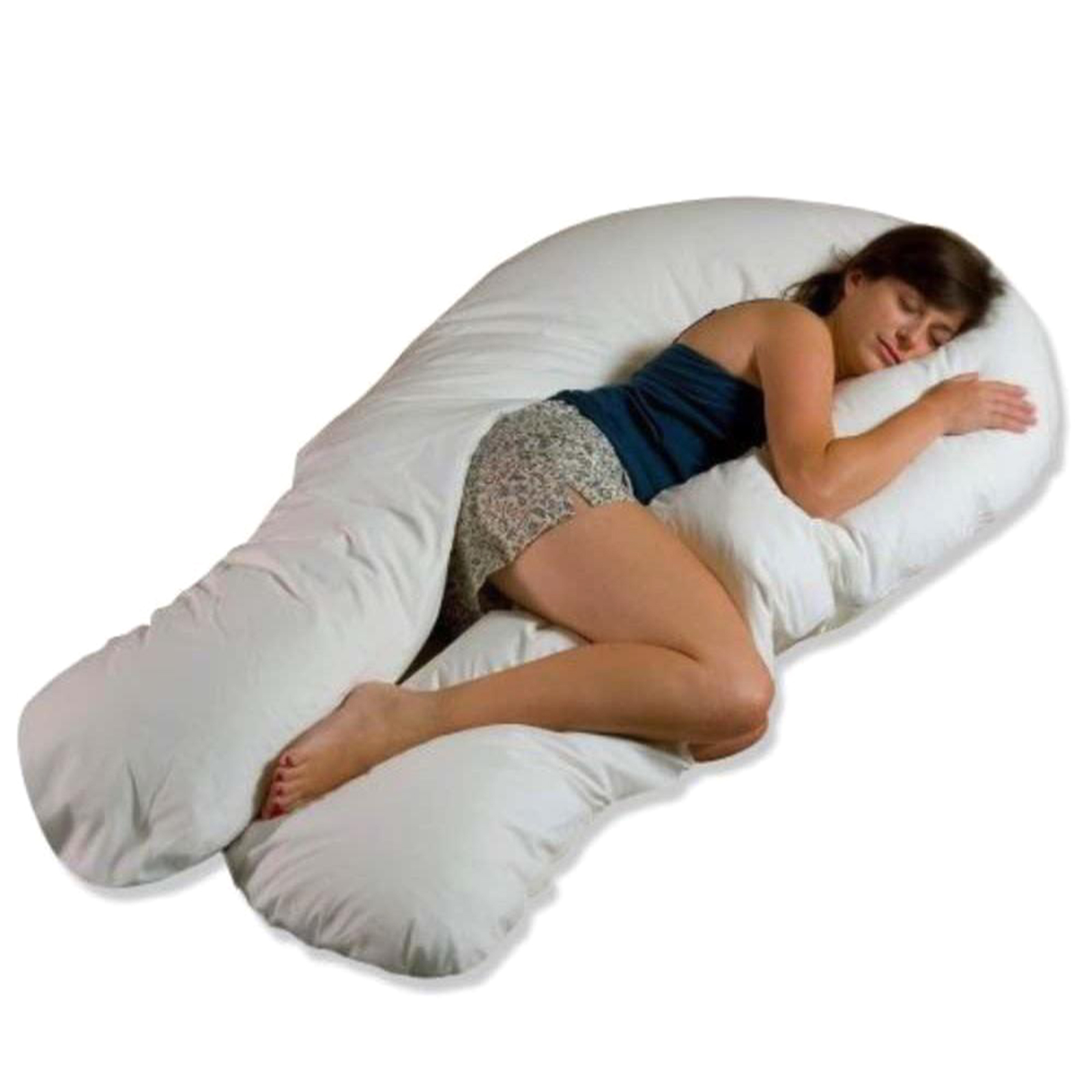 Moonlight Slumber Comfort U Full Size Total Body Support Pillow