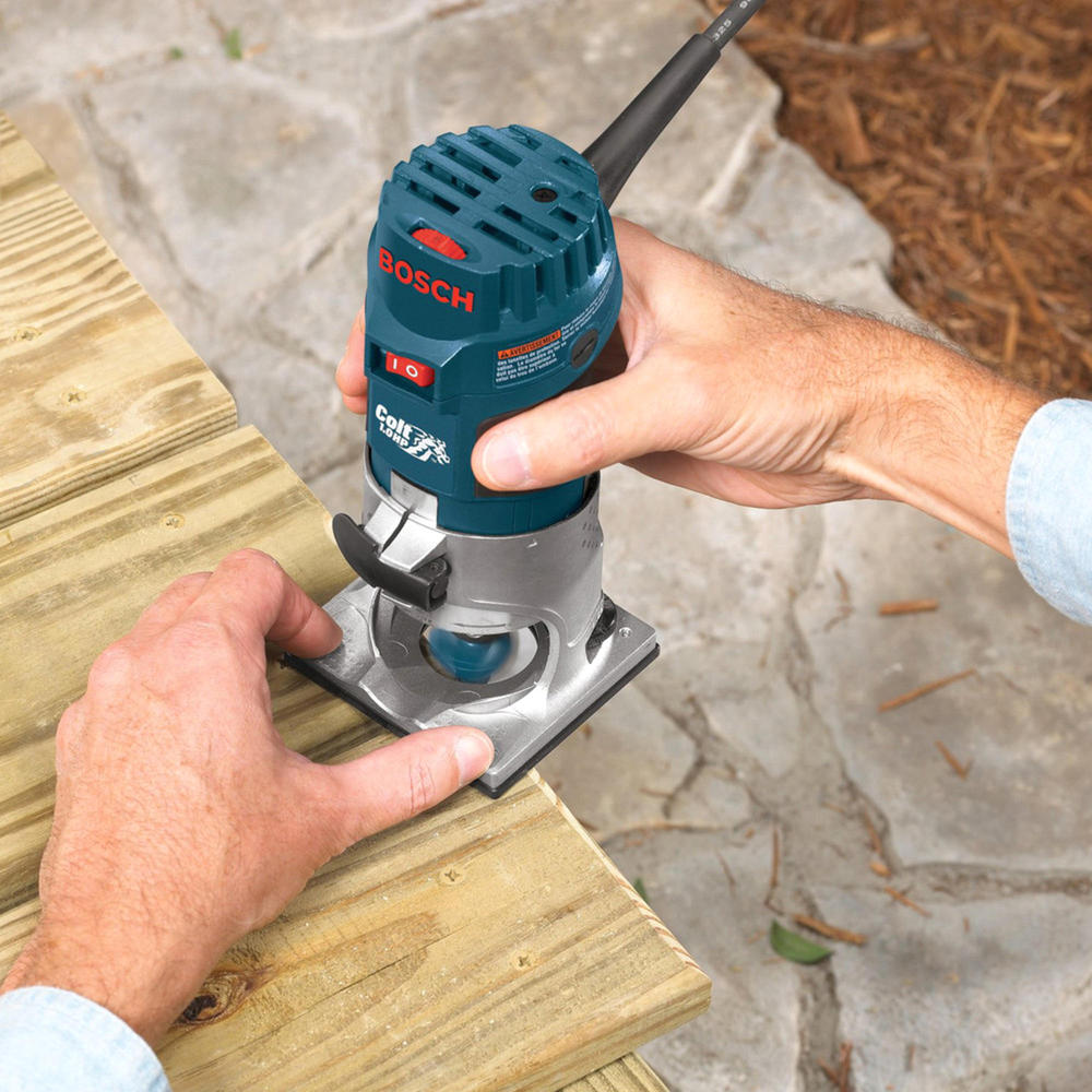 Bosch 5.6A Colt Electronic Variable-Speed Palm Router