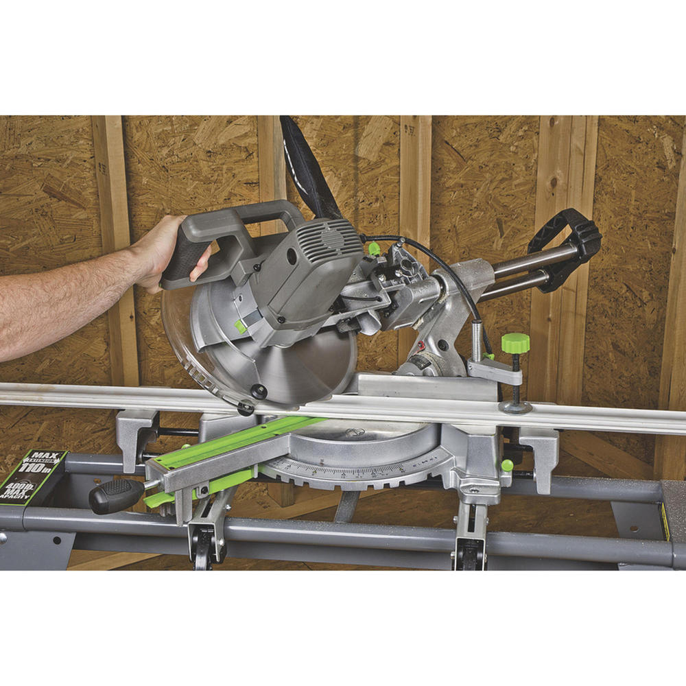 Genesis 10" Sliding Compound Miter Saw Grey