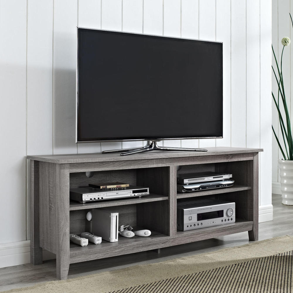 Walker Edison Furniture Company 58" Essential Wood TV Stand