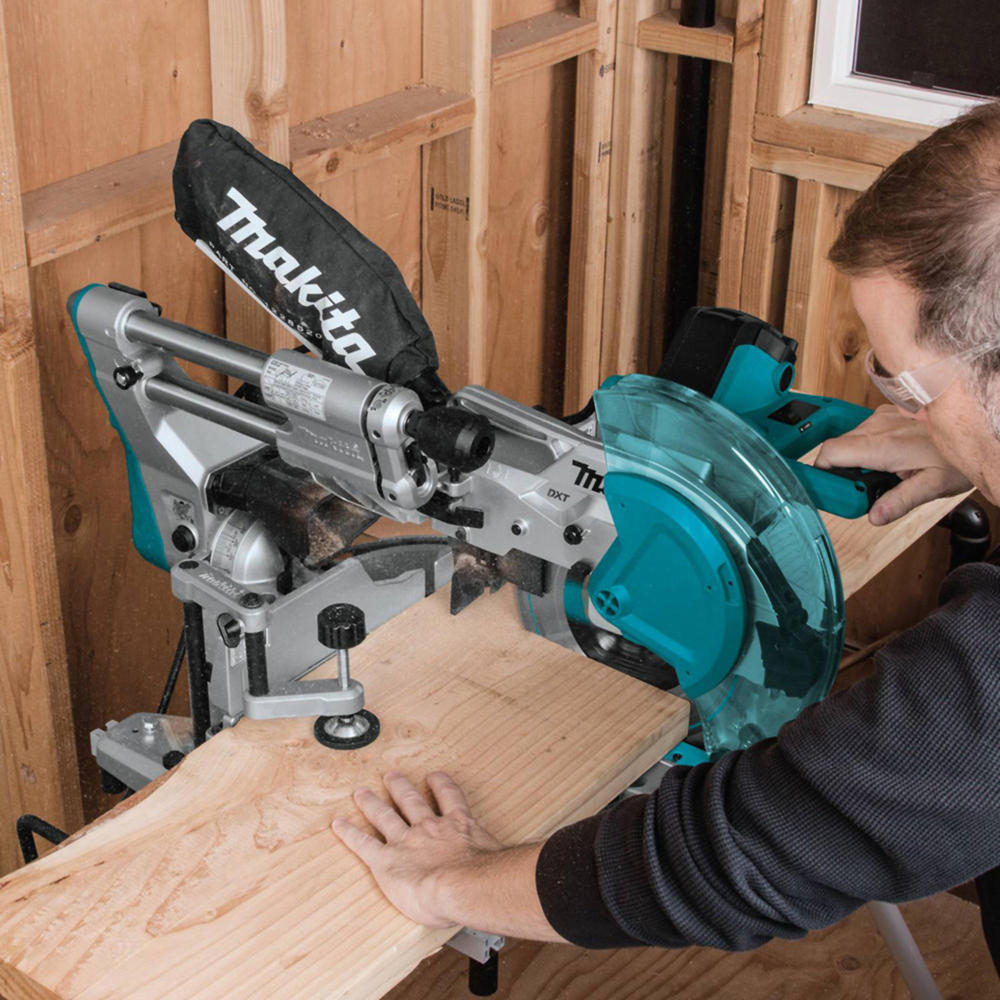 Makita  10 Dual Bevel Sliding Compound Miter Saw with Laser