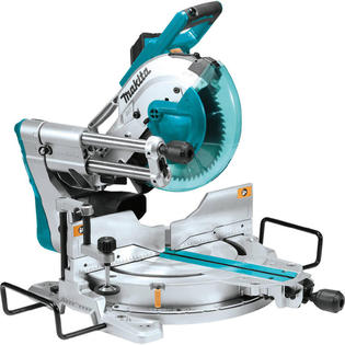 Makita 10 Dual Bevel Sliding Compound Miter Saw with Laser