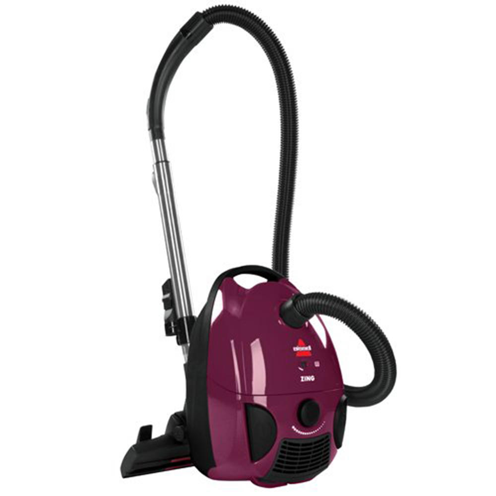 Bissell 36748291 Zing Bagged Canister Vacuum - Maroon