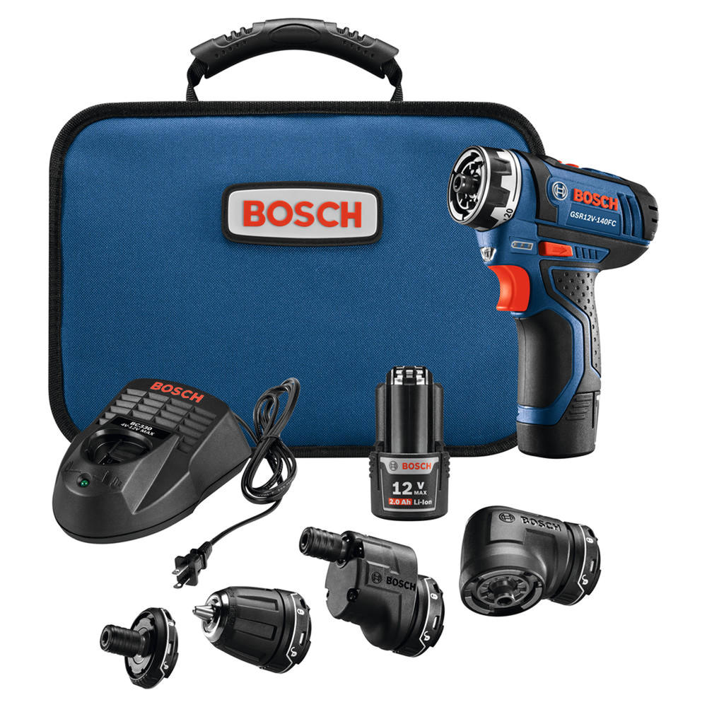 Bosch 12V Max FlexiClick 5-in-1 Drill System