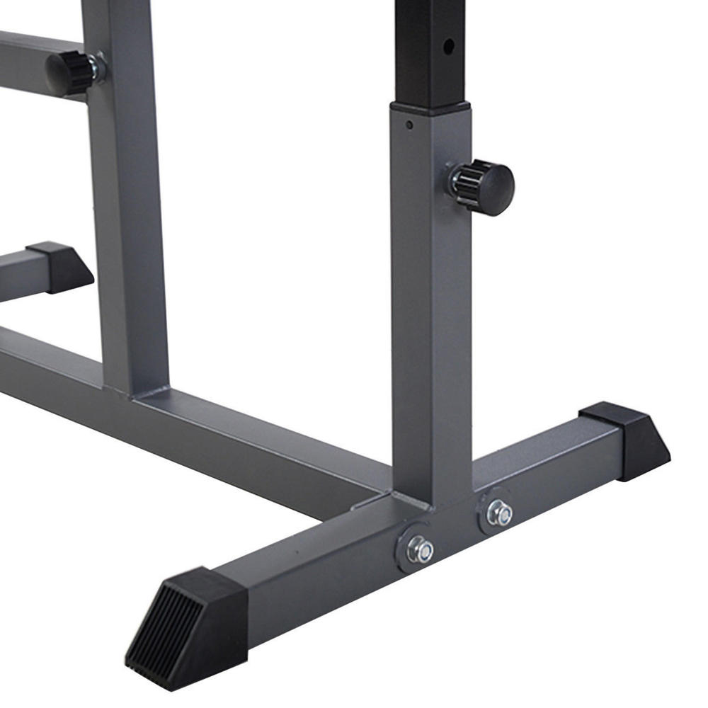 Costway Adjustable Commercial Preacher Arm Curl Weight Bench Seat