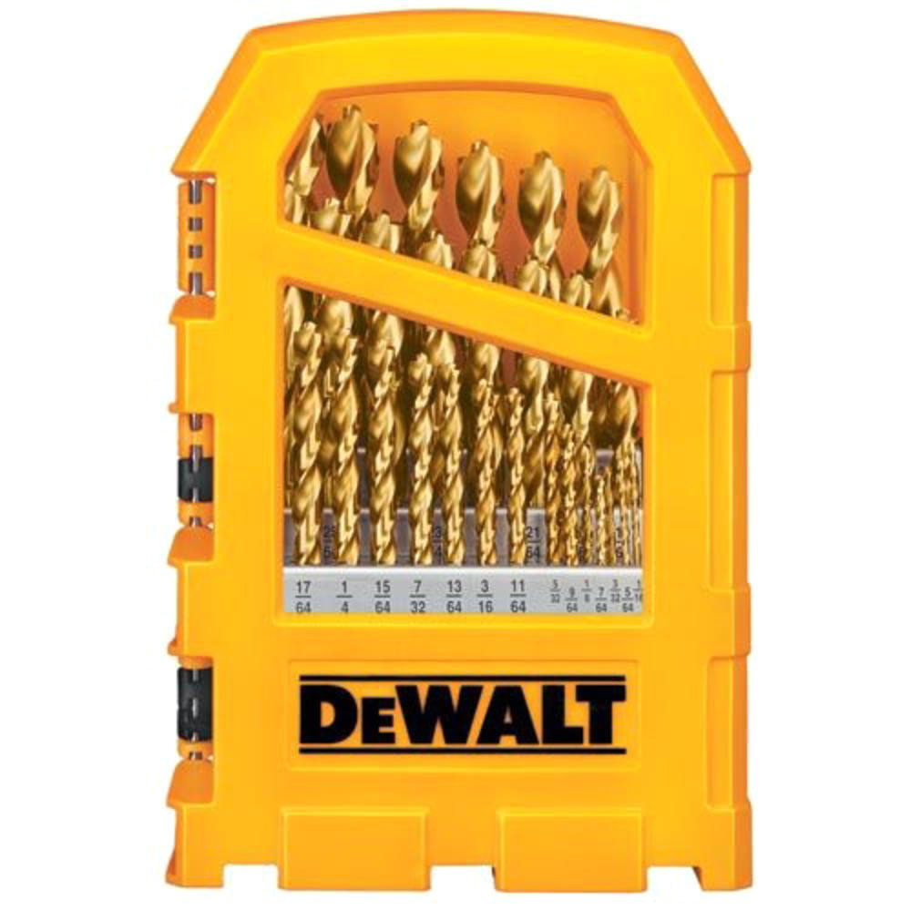 DeWalt DW1369 29Pc. Titanium Pilot-Point Drill Bit Set