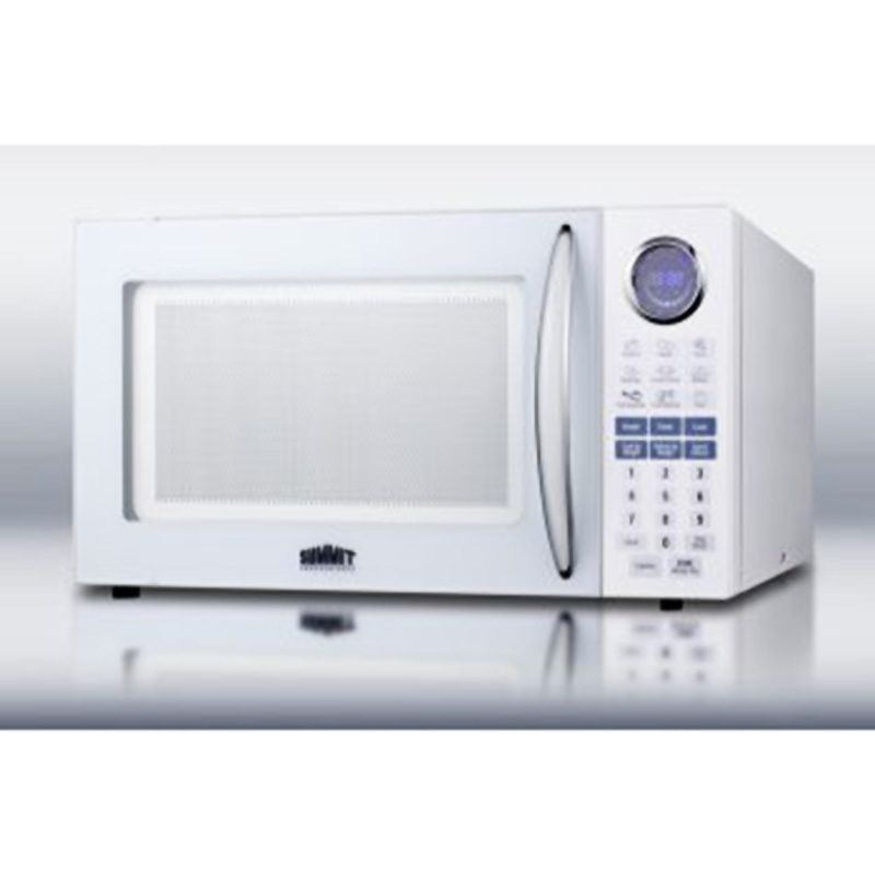 Summit Appliance SM1102WH  1 cu.ft. Countertop Microwave w/ Sensor Cook -White