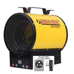DuraHeat World Marketing of America World Marketing EUH4000R Electric Forced Air Heater with Remote Control - Yellow