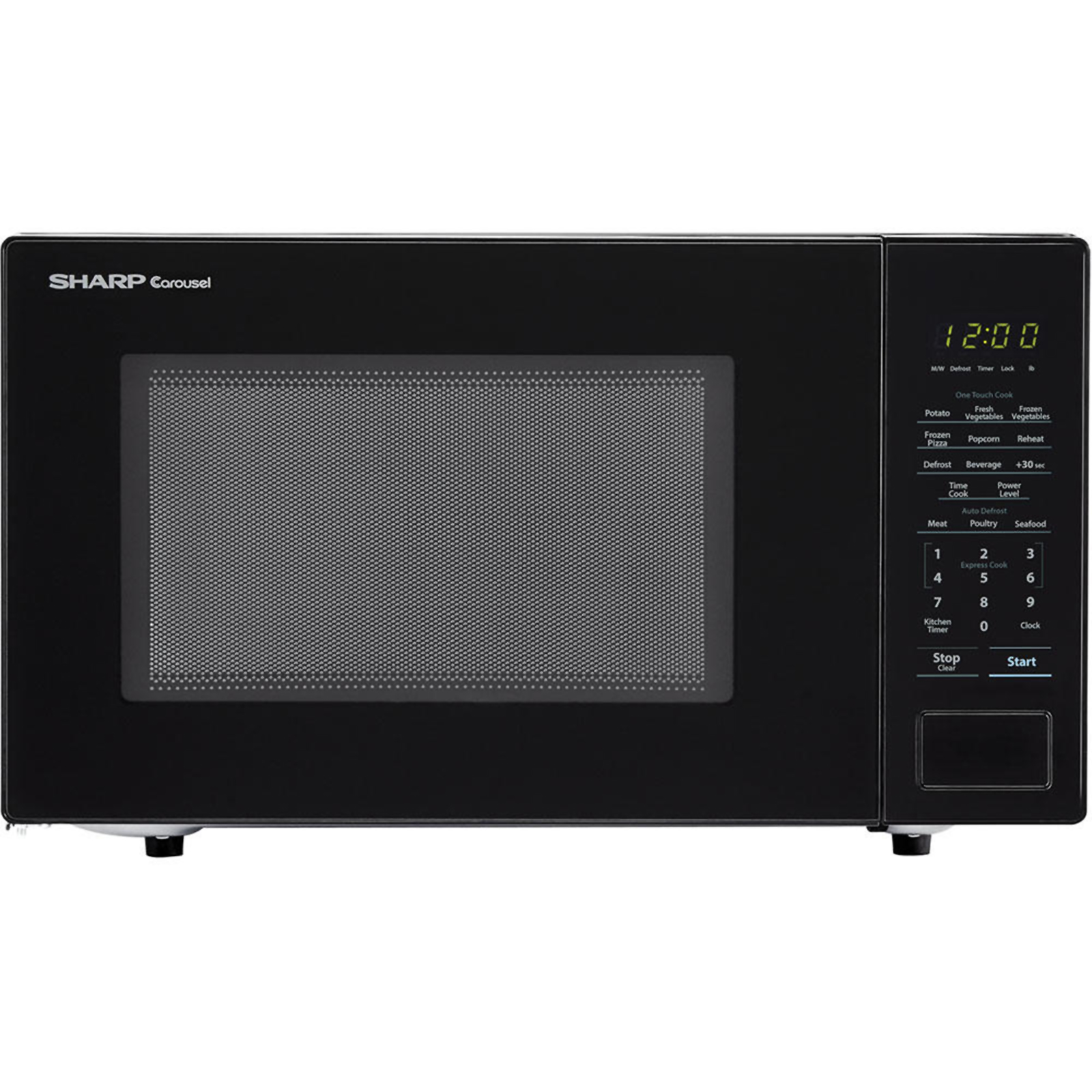 Sharp ZSMC1131CB 1.1cu.ft. Countertop Microwave - Black