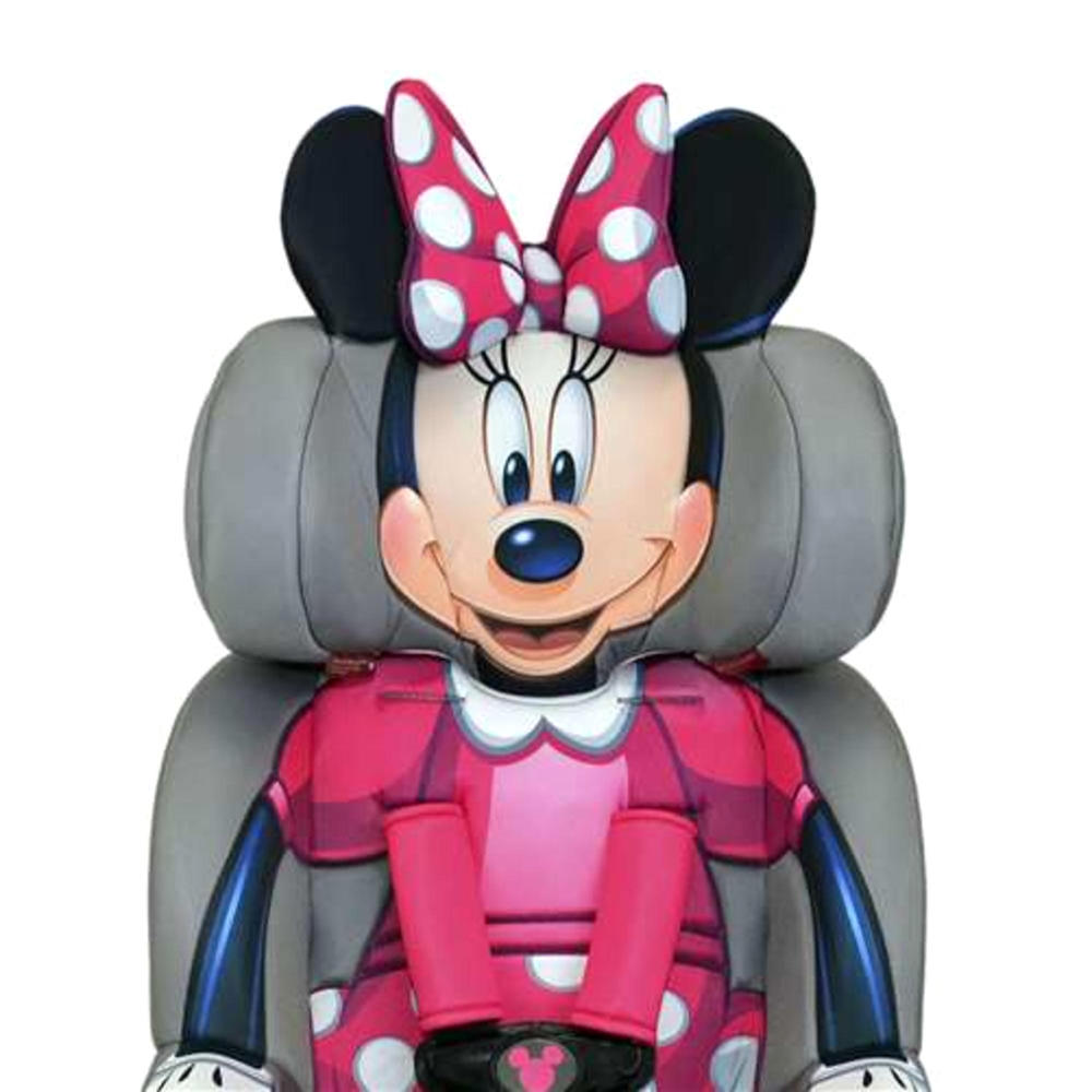 KIDSEmbrace Minnie Mouse Booster Car Seat with Combination Harness