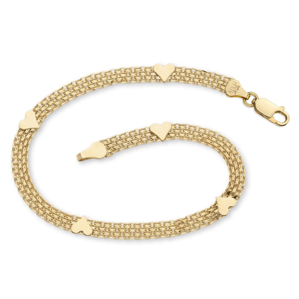 PalmBeach Jewelry Bismark Link Bracelet