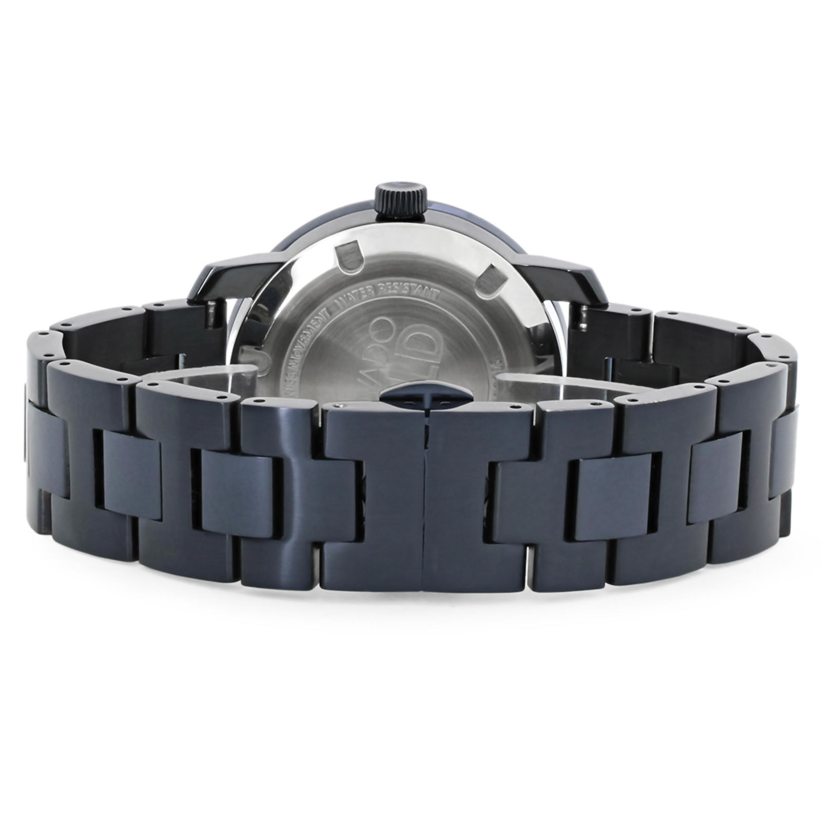 swiss movado quartz stainless steel