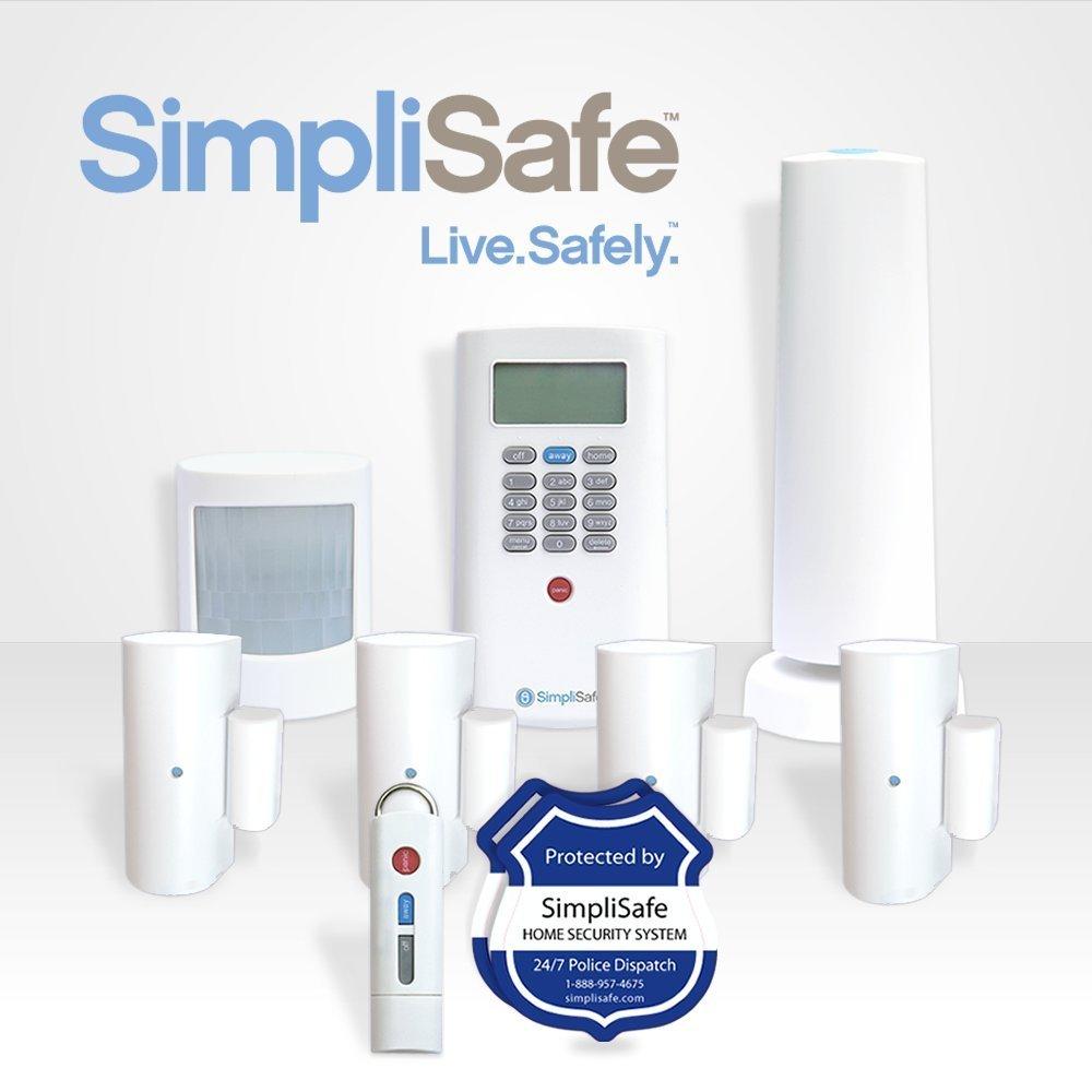 SimpliSafe Set of 2 8pc. Wireless Home Security Systems Plus Package