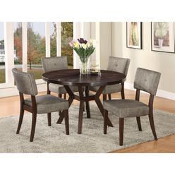 Acme Furniture Acme Drake Espresso Round Dining Table, 48-Inch