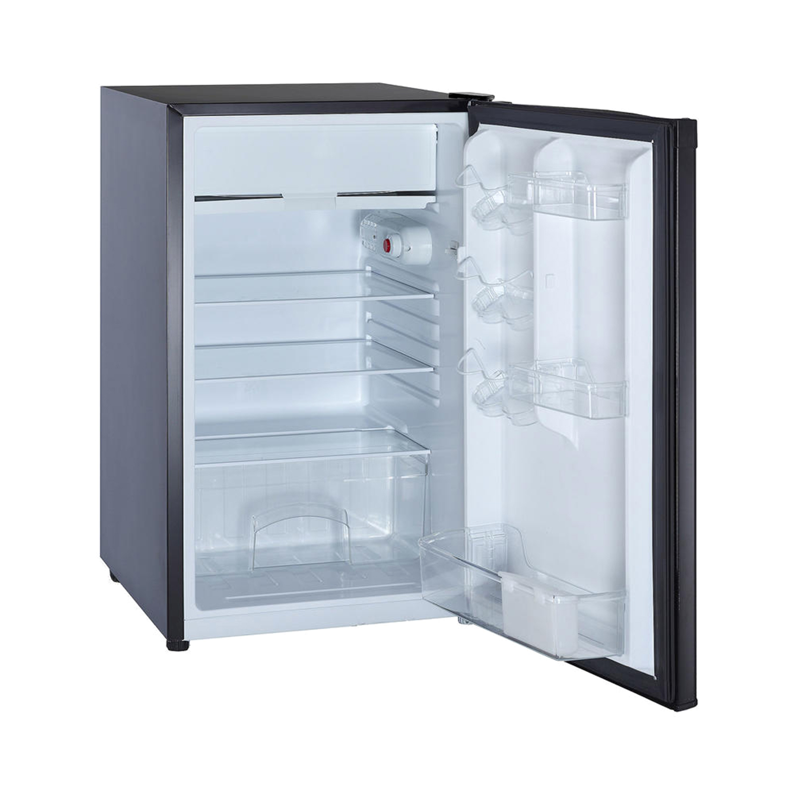 PeakCold Glass Froster Back Bar Freezer - Black